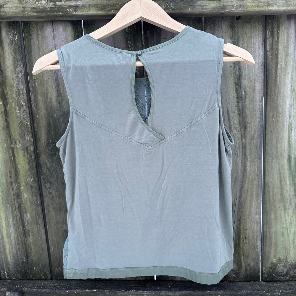 Anthropologie TINY Embellished Embroidered Sleeveless Boho Tank Top Size Small - Picture 8 of 10